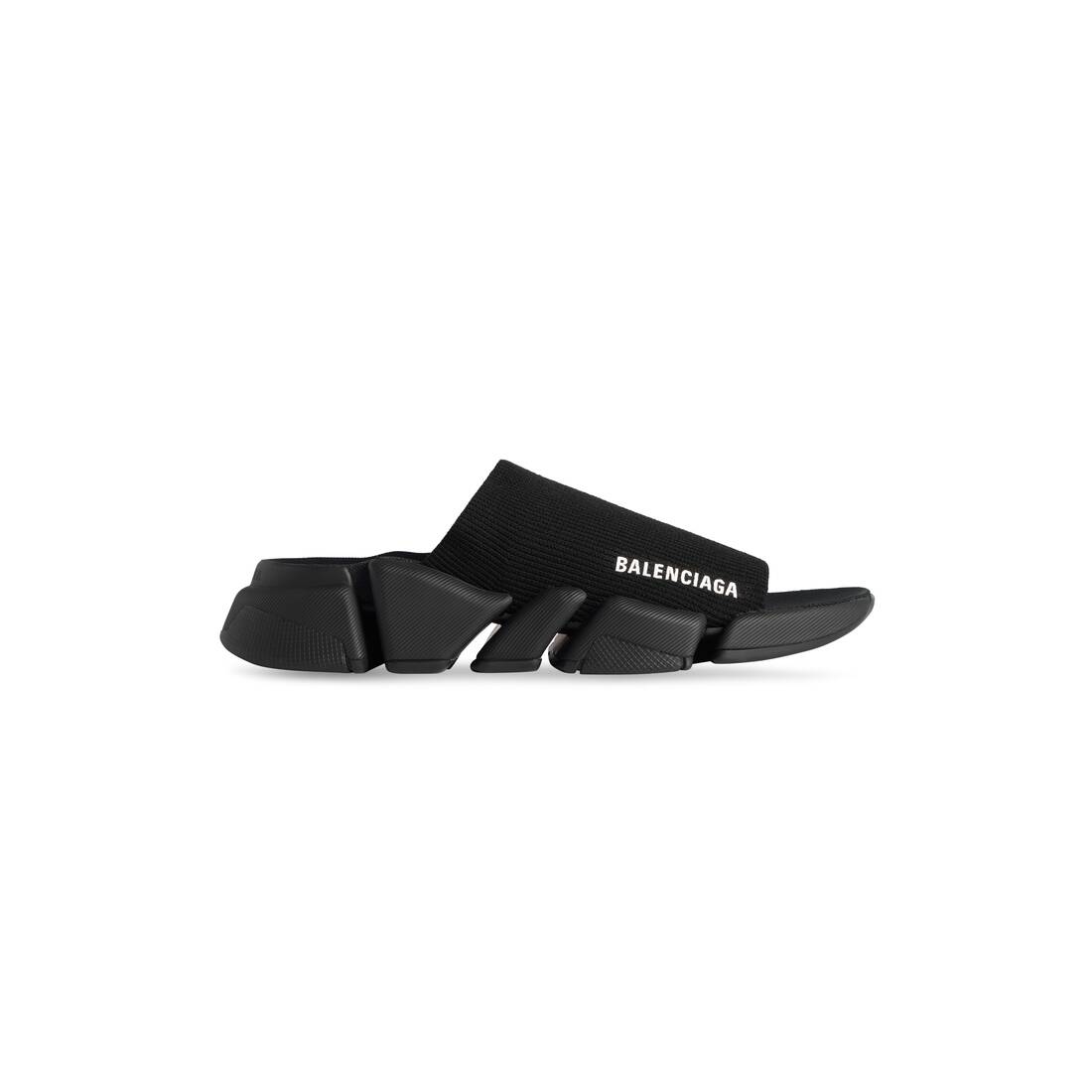Women’s Speed 2.0 Recycled Knit Slide Sandal in Black - Image 1